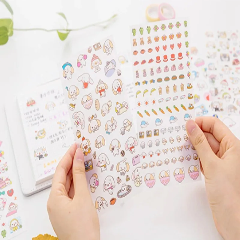6pcs/lot Lovely Big Ear Happy Dog Label Stickers DIY Scrapbooking Pvc Stickers For Planner Diary Album Decoration Stationery
6pcs/lot Lovely Big Ear Happy Dog Label Stickers DIY Scrapbooking Pvc Stickers For Planner Diary Album Decoration Stationery