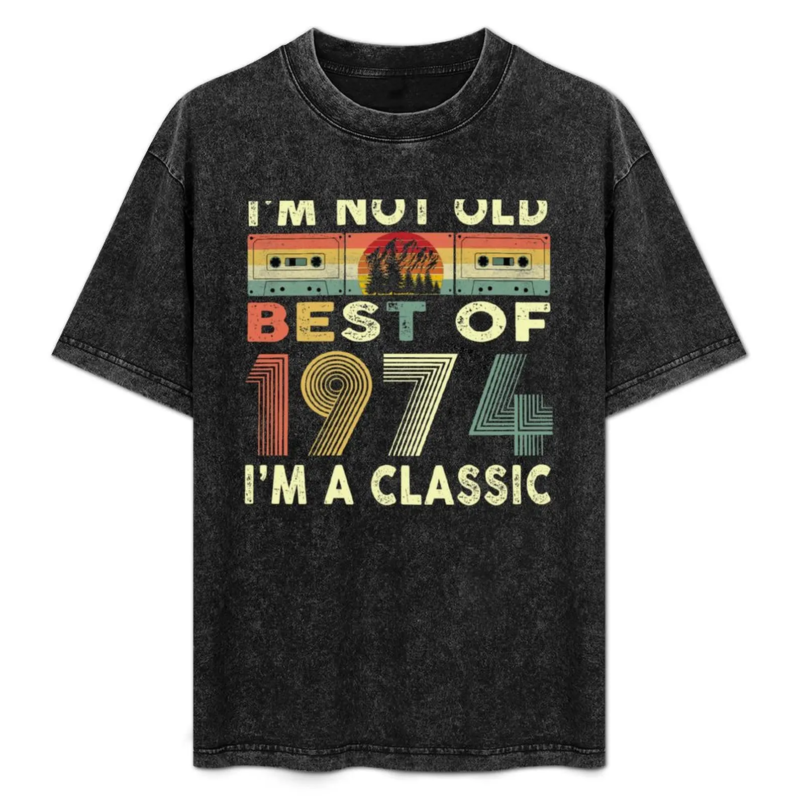 Best Of 1974 46th Birthday Gifts Cassette Tape Vintage T-Shirt Plus Size Quick Dry Sports Tee
Best Of 1974 46th Birthday Gifts Cassette Tape Vintage T-Shirt Plus Size Quick Dry Sports Tee