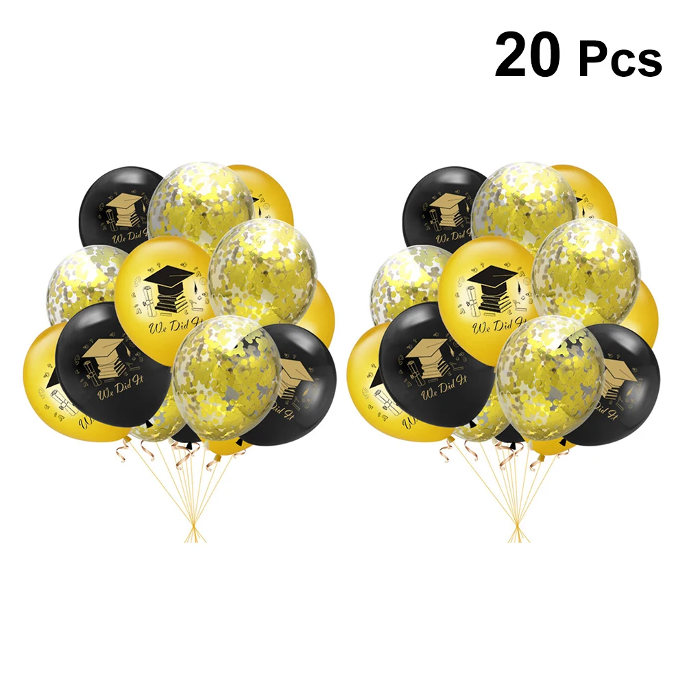 20 Pcs Decorative Party Balloons For Graduation nament Party Supplies Reusable Supplies Photo Props Background
20 Pcs Decorative Party Balloons For Graduation nament Party Supplies Reusable Supplies Photo Props Background
