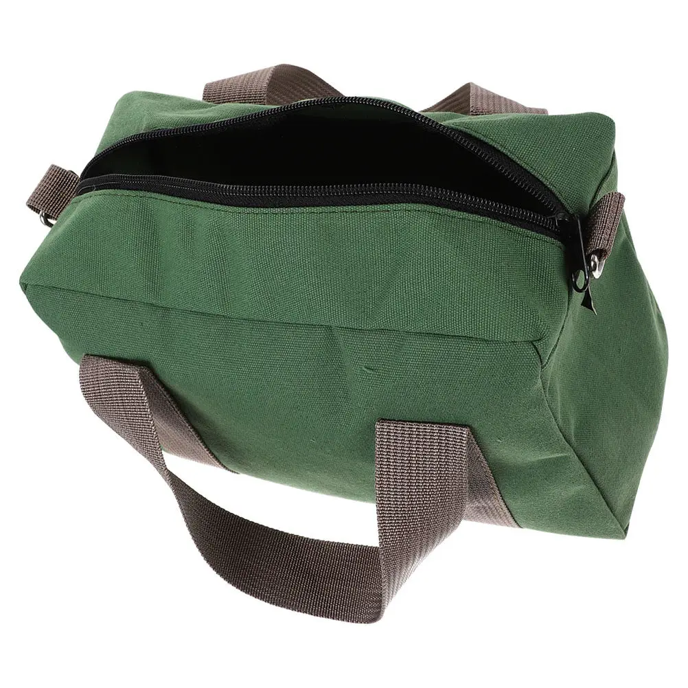 16-дюймовая зеленая холщовая сумка для инструментов, сверхпрочная сумка-органайзер для техников, для гаечных ключей, малая вместимость, для хранения инструментов
16-дюймовая зеленая холщовая сумка для инструментов, сверхпрочная сумка-органайзер для техников, для гаечных ключей, малая вместимость, для хранения инструментов