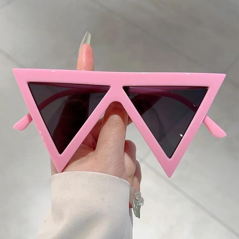 vintage candy color triangle chic sunglasses for women new fashion brand pink gradient elegant sun glasses ladies trendy shades
vintage candy color triangle chic sunglasses for women new fashion brand pink gradient elegant sun glasses ladies trendy shades