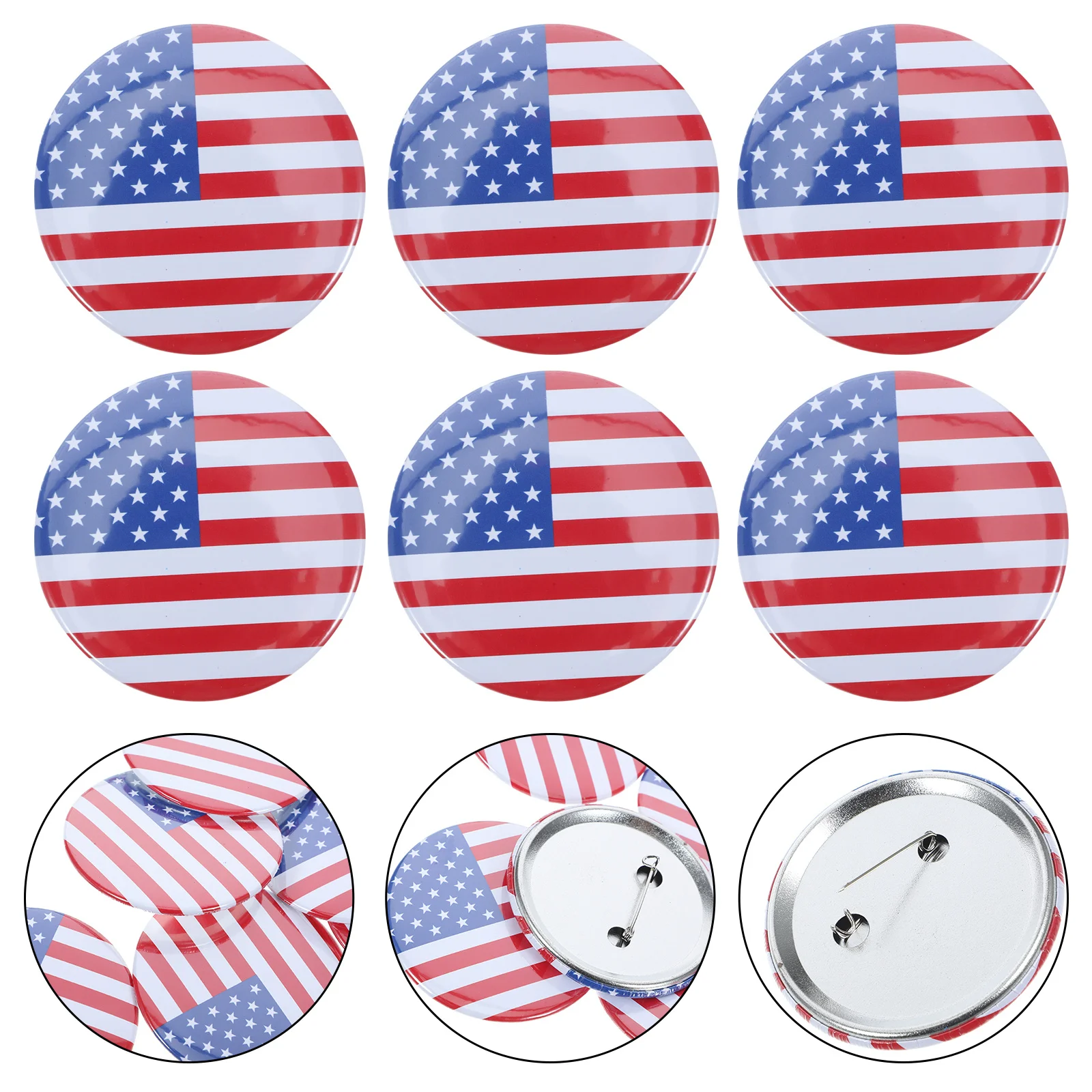 10Pcs Metal Lapel Pin American Flag Badge Patriotic Usa Independence Day Brooch 4th of July Badge American Flag Lapel Pin 
10Pcs Metal Lapel Pin American Flag Badge Patriotic Usa Independence Day Brooch 4th of July Badge American Flag Lapel Pin