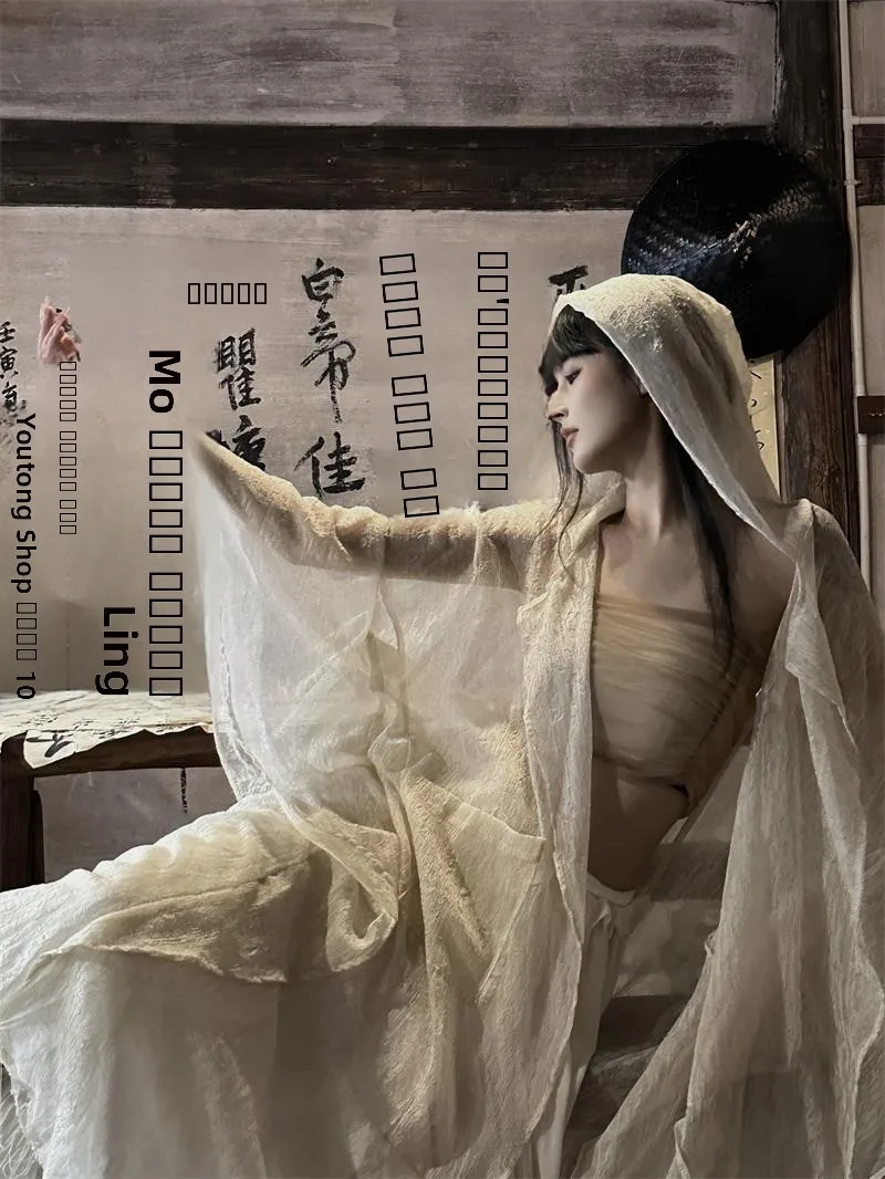 Новая китайская свободная куртка с капюшоном, защитой от солнца, складным дизайном, длинными рукавами, однотонная, женская, AN Moonlet
Новая китайская свободная куртка с капюшоном, защитой от солнца, складным дизайном, длинными рукавами, однотонная, женская, AN Moonlet