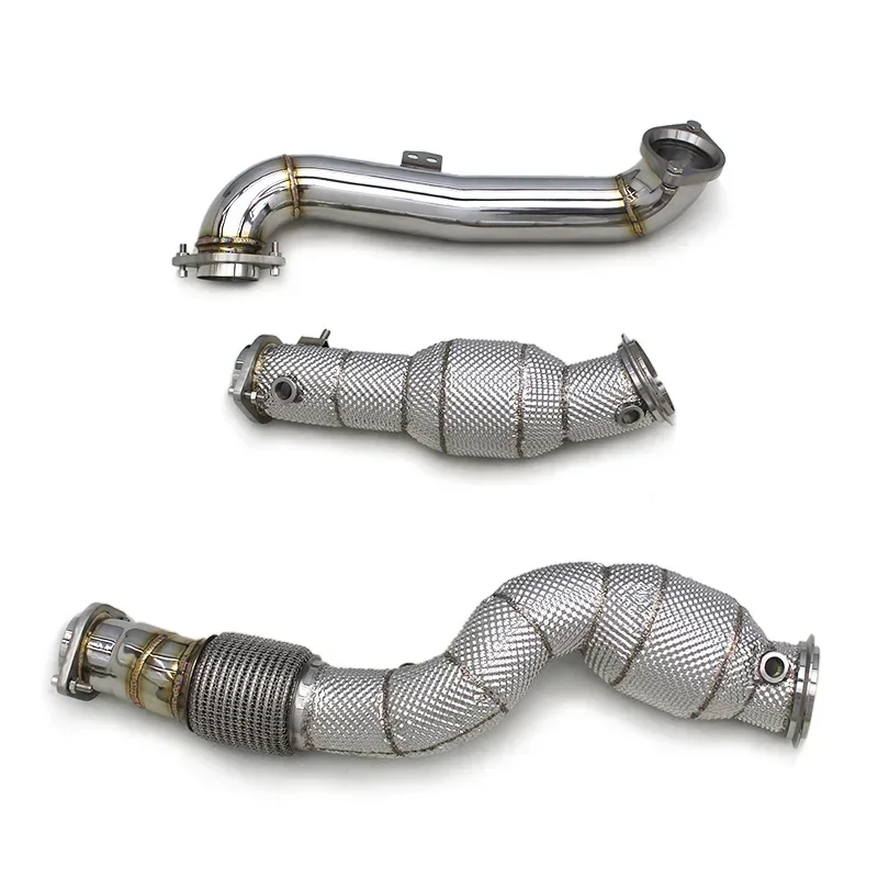 Section High flow Pipes Exhaust Pipes branch downpipe Exhaust Pipe with For M2 G87 3.0T 2023
Section High flow Pipes Exhaust Pipes branch downpipe Exhaust Pipe with For M2 G87 3.0T 2023