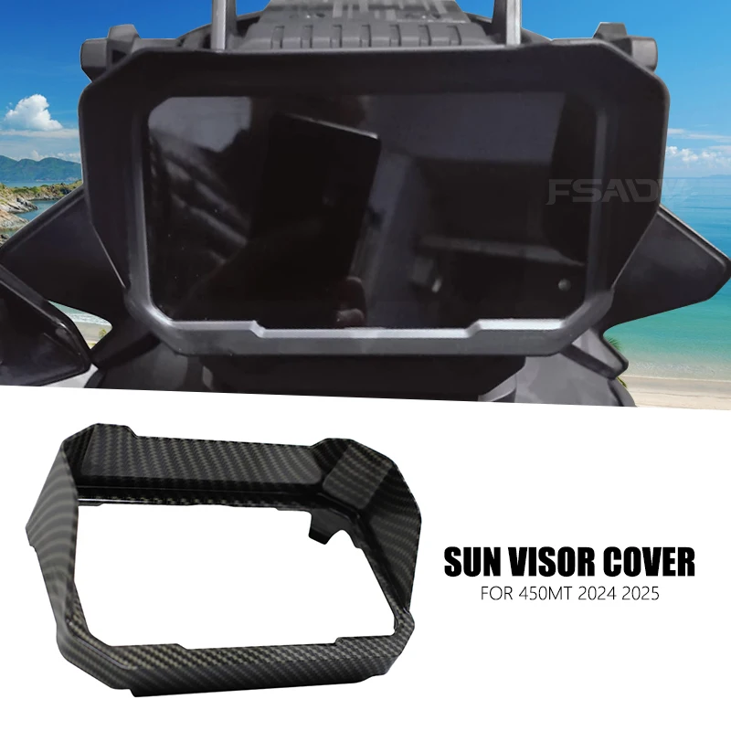 Защитный козырек для приборной панели CFMOTO 450 MT, черный/карбон 450 MT 2024 2025, солнцезащитный козырек для мотоцикла, экран прибора, солнцезащитный козырек
Защитный козырек для приборной панели CFMOTO 450 MT, черный/карбон 450 MT 2024 2025, солнцезащитный козырек для мотоцикла, экран прибора, солнцезащитный козырек