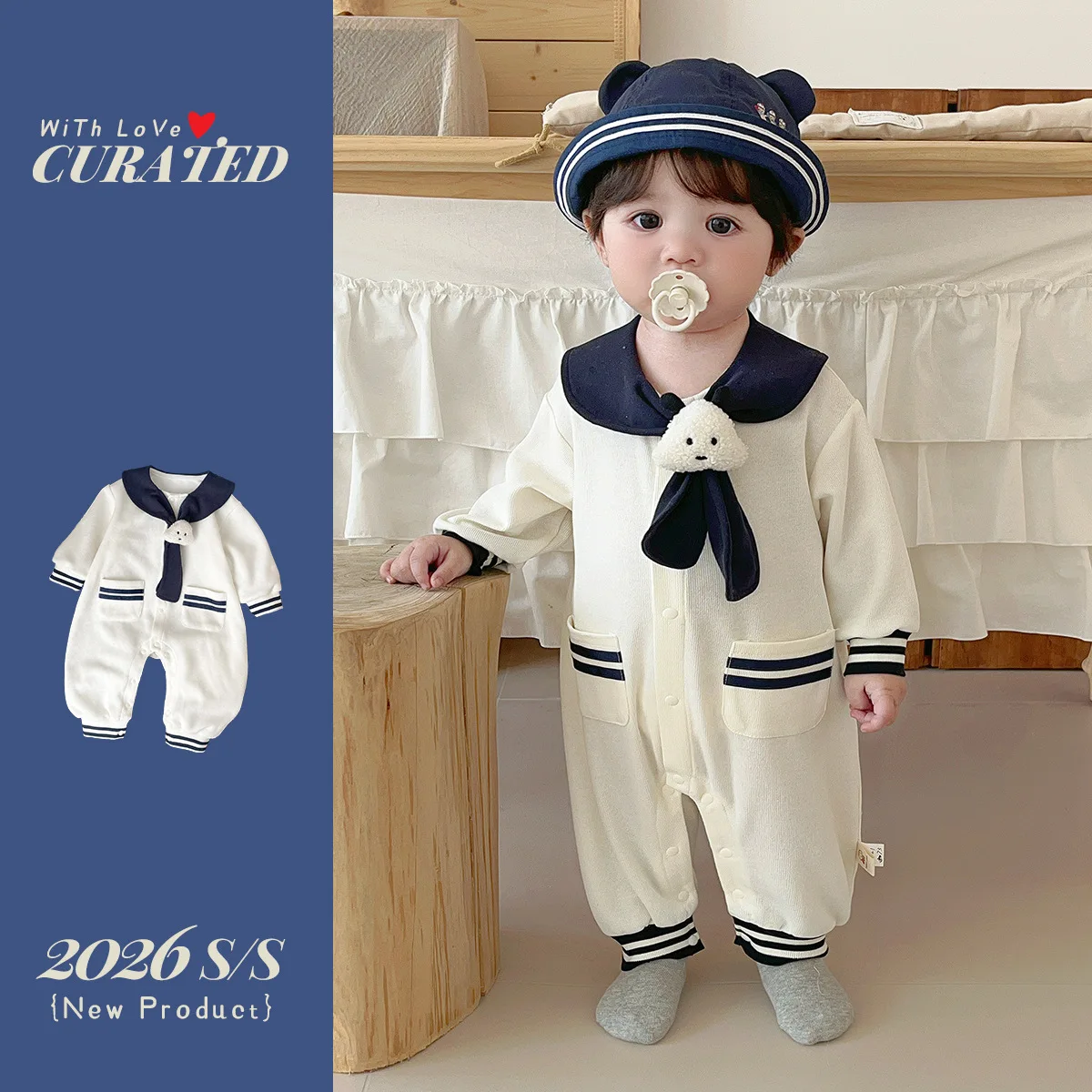 Весенне-осенние комбинезоны для маленьких девочек с матросским воротником, комбинезоны для новорожденных девочек, детские боди для маленьких девочек, комбинезон для маленьких мальчиков
Весенне-осенние комбинезоны для маленьких девочек с матросским воротником, комбинезоны для новорожденных девочек, детские боди для маленьких девочек, комбинезон для маленьких мальчиков