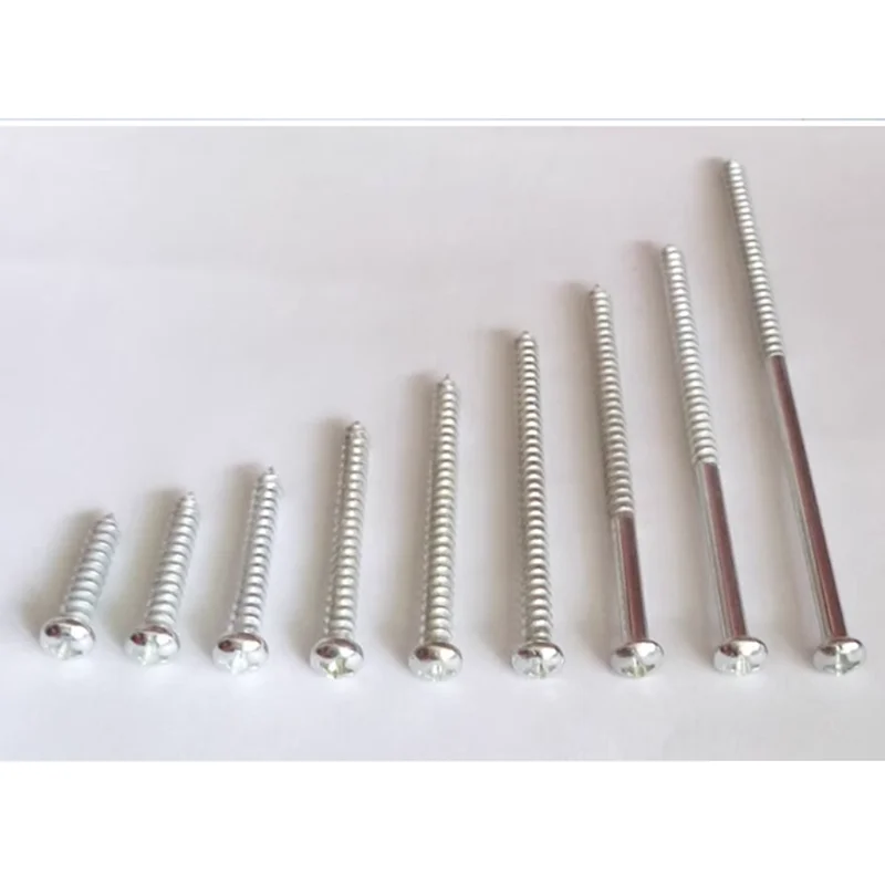 M4*L(20-100mm) plated zinc carbon steel phillips pan head self tapping screws for wall switch socket 806
M4*L(20-100mm) plated zinc carbon steel phillips pan head self tapping screws for wall switch socket 806