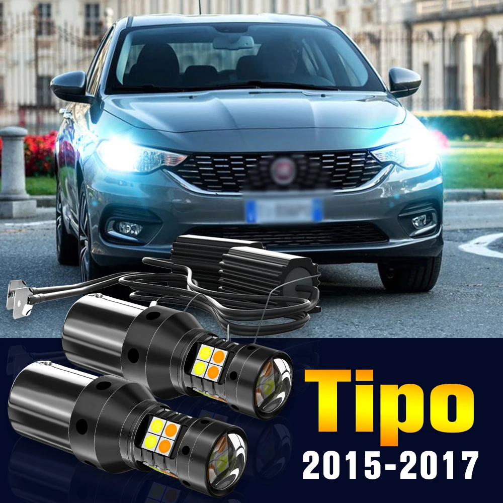 2pcs LED Dual Mode Turn Signal+Daytime Running Light DRL Lamp For Fiat Tipo 2015 2016 2017 Accessories
2pcs LED Dual Mode Turn Signal+Daytime Running Light DRL Lamp For Fiat Tipo 2015 2016 2017 Accessories