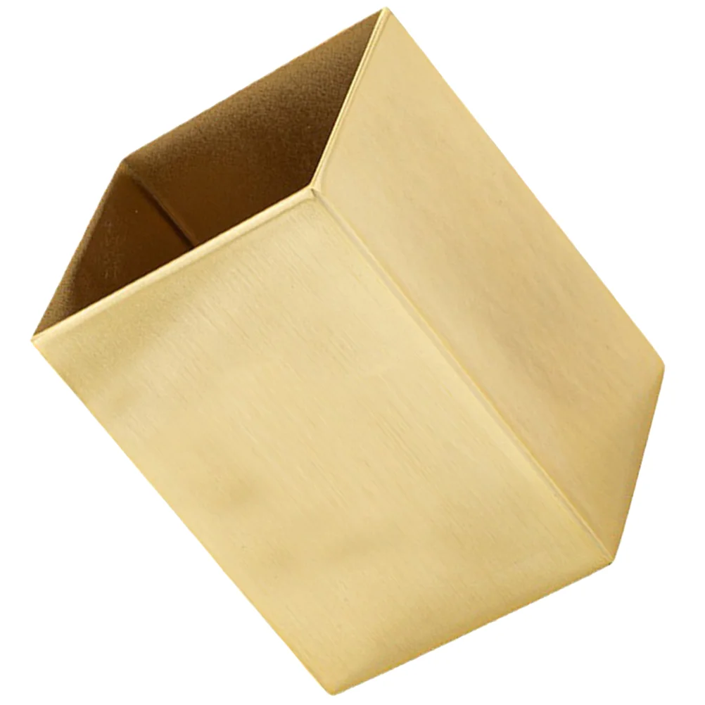 Stainless Steel Square Storage Box Stationery Office Desk Accessory Table Pen Organizer Golden
Stainless Steel Square Storage Box Stationery Office Desk Accessory Table Pen Organizer Golden
