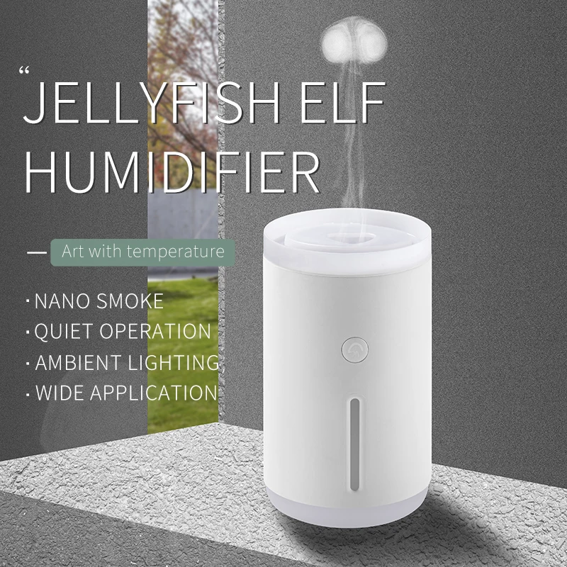 2026 Mini Humidifier Creative Jellyfish Mist Maker with 3-Color Night Light USB Desktop Air Diffuser for Home Office Car
2026 Mini Humidifier Creative Jellyfish Mist Maker with 3-Color Night Light USB Desktop Air Diffuser for Home Office Car