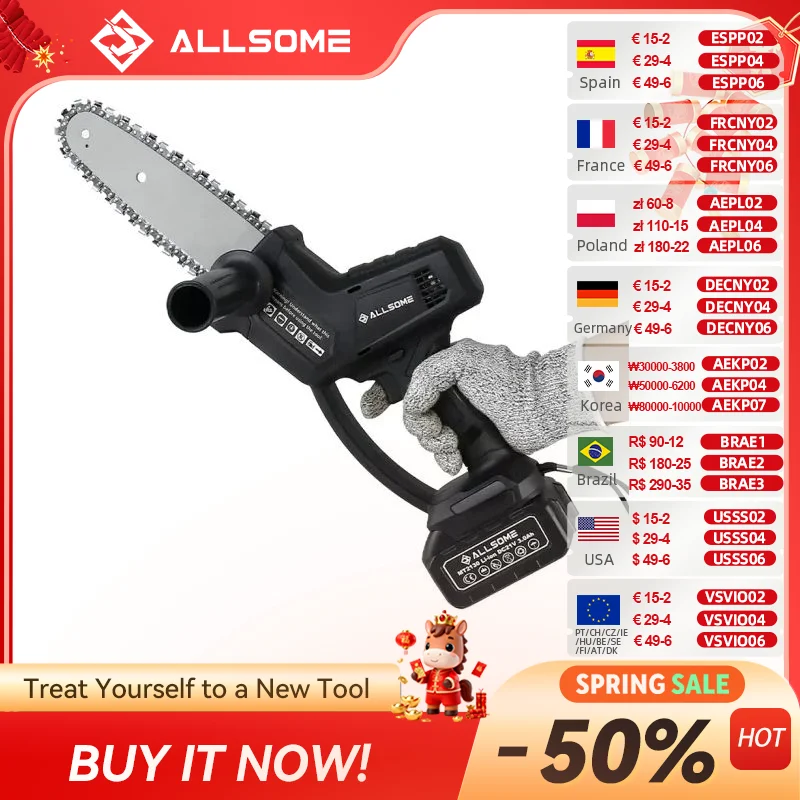 8 в Беспроводная 21 в мини цепная бензопила Ручная обрезка пила Электрический деревообрабатывающий садовый Режущий инструмент для батареи Makita
8 в Беспроводная 21 в мини цепная бензопила Ручная обрезка пила Электрический деревообрабатывающий садовый Режущий инструмент для батареи Makita