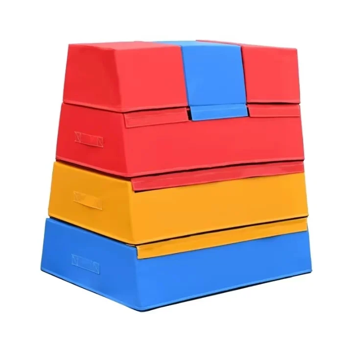 High-quality Gymnastics Training Equipment Trapezoidal Four-layer Soft Jumping Box
High-quality Gymnastics Training Equipment Trapezoidal Four-layer Soft Jumping Box