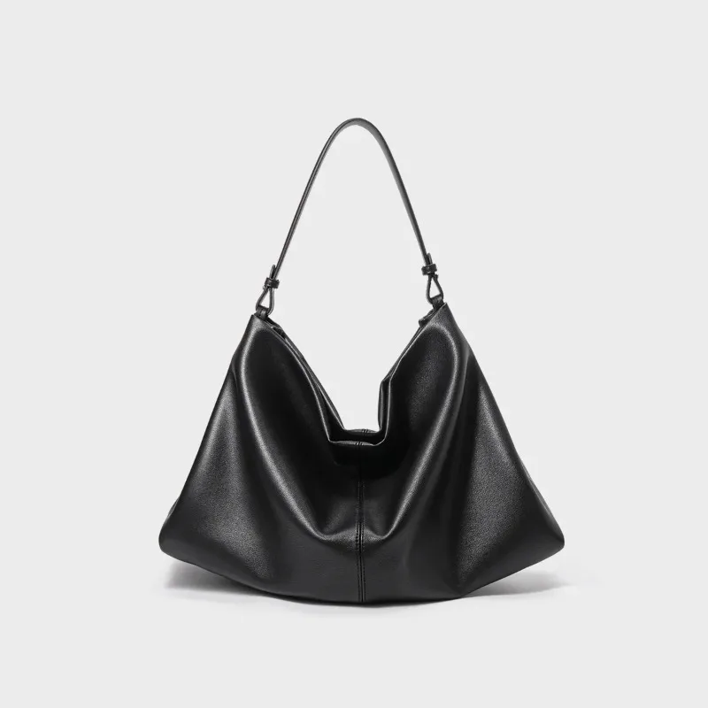 Female Retro Soft Cowhide Handbags Women's Cow Leather Large Capacity Shoulder Bag Ladies Fashion Luxury Designer Underarm Bags
Female Retro Soft Cowhide Handbags Women's Cow Leather Large Capacity Shoulder Bag Ladies Fashion Luxury Designer Underarm Bags