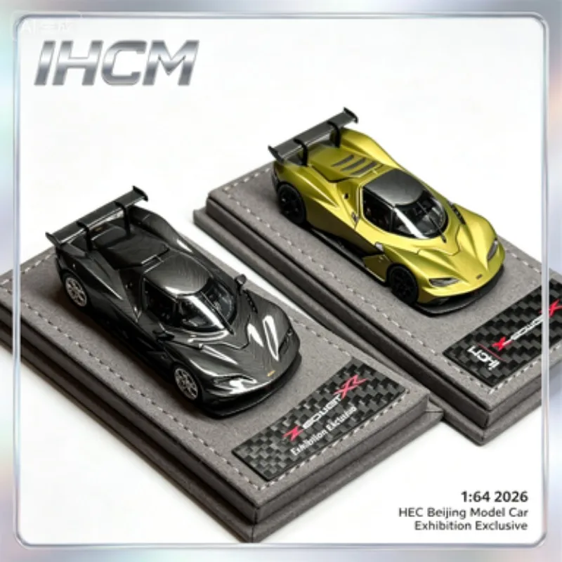Модель автомобиля IHCM 1:64 из литого сплава, эксклюзив выставки HEC Beijing Model Car Exhibition, подарок для мужчин, коллекционный предмет для взрослых.
Модель автомобиля IHCM 1:64 из литого сплава, эксклюзив выставки HEC Beijing Model Car Exhibition, подарок для мужчин, коллекционный предмет для взрослых.