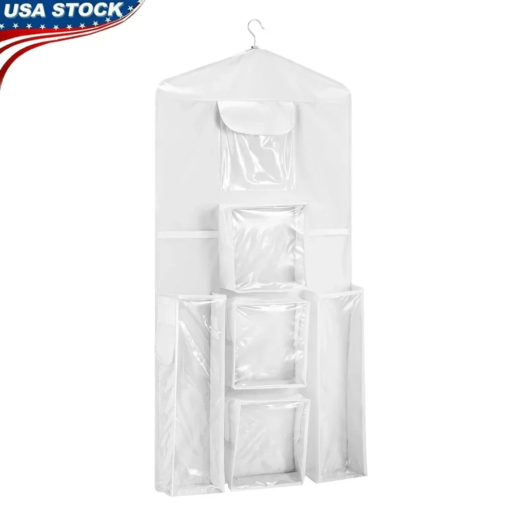 Hanging Gift Wrap Storage Organizer Clear Polyester Overdoor Wrapping Paper Holder Durable Gift Wrap Storage with Clear Pockets
Hanging Gift Wrap Storage Organizer Clear Polyester Overdoor Wrapping Paper Holder Durable Gift Wrap Storage with Clear Pockets