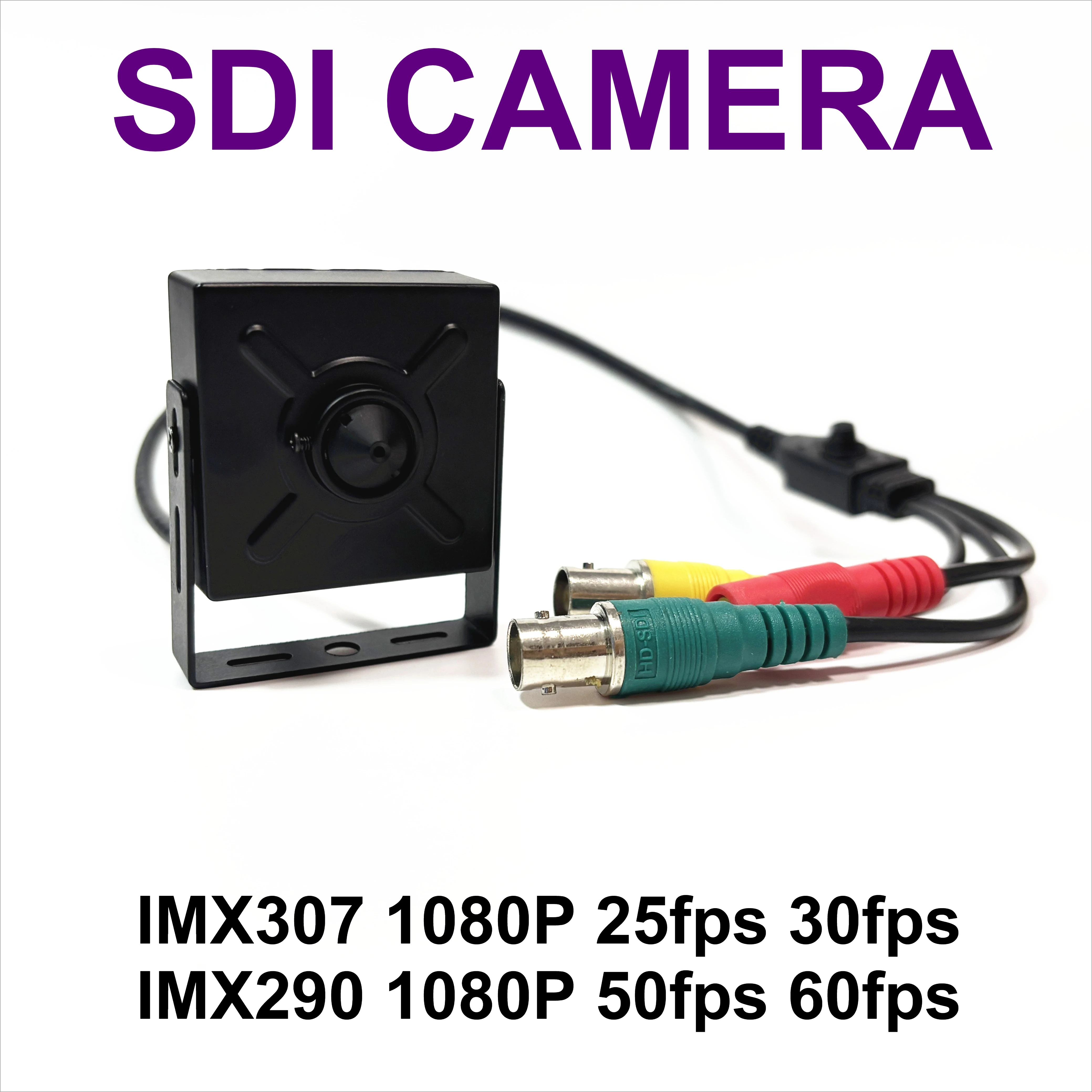 Mini Broadcast Camera Sdi IMX307 IMX290 2.2MP EX 3G HD-SDI Output 1080p60 60fps 30fps Surveillance Kit for Live Streaming
Mini Broadcast Camera Sdi IMX307 IMX290 2.2MP EX 3G HD-SDI Output 1080p60 60fps 30fps Surveillance Kit for Live Streaming
