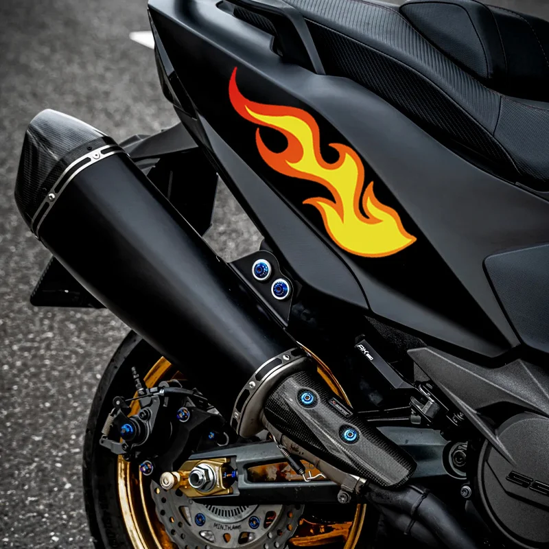 1Pair Flame Motorcycle Stickers Waterproof Vinyl Decals for Motorbike Front Fairing Fuel Tank Electric Scooter
1Pair Flame Motorcycle Stickers Waterproof Vinyl Decals for Motorbike Front Fairing Fuel Tank Electric Scooter