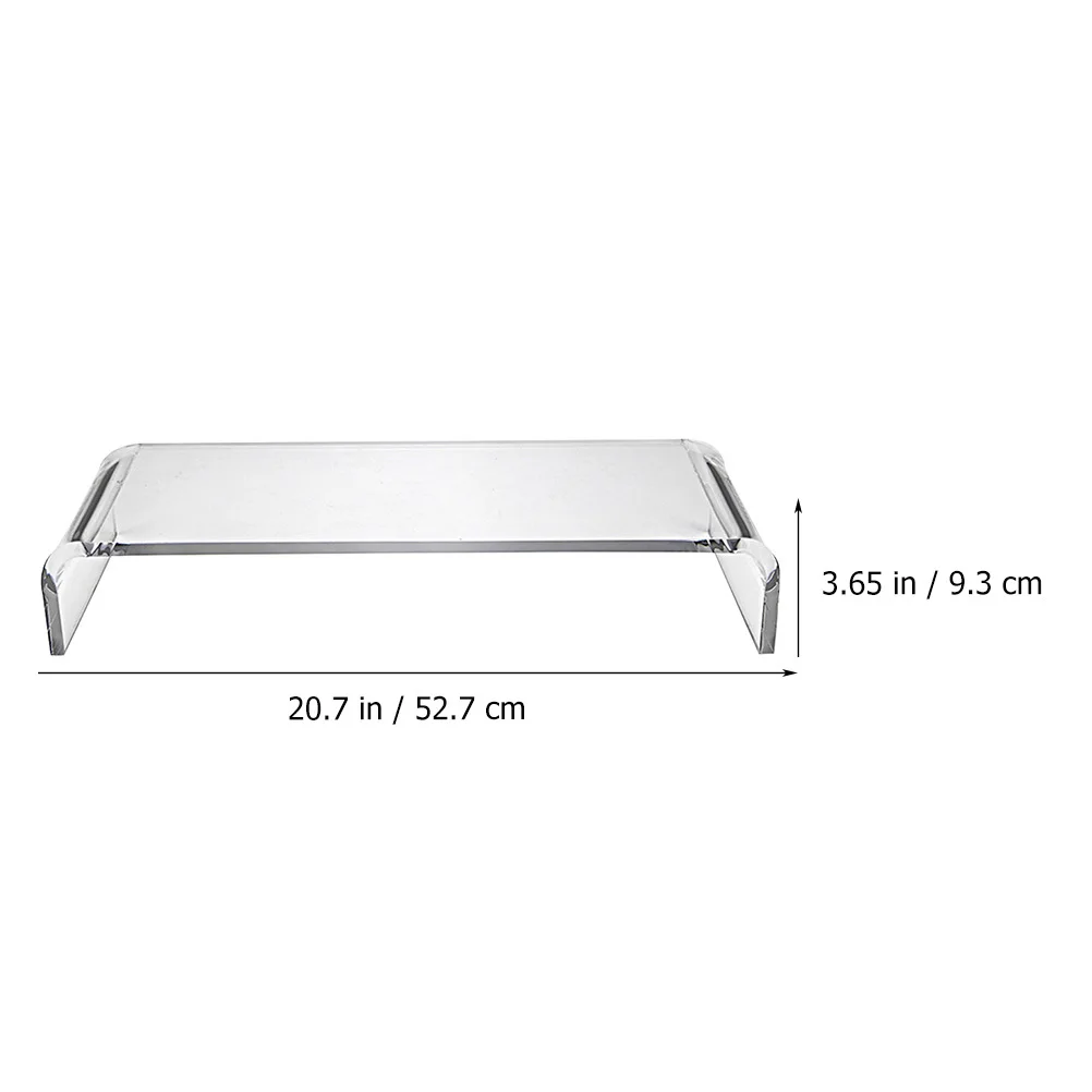 Акриловая настольная подставка для монитора, прозрачный держатель для компьютера, офисная полка для экрана, стеллаж для хранения, повышение эффективности работы, шея
Акриловая настольная подставка для монитора, прозрачный держатель для компьютера, офисная полка для экрана, стеллаж для хранения, повышение эффективности работы, шея