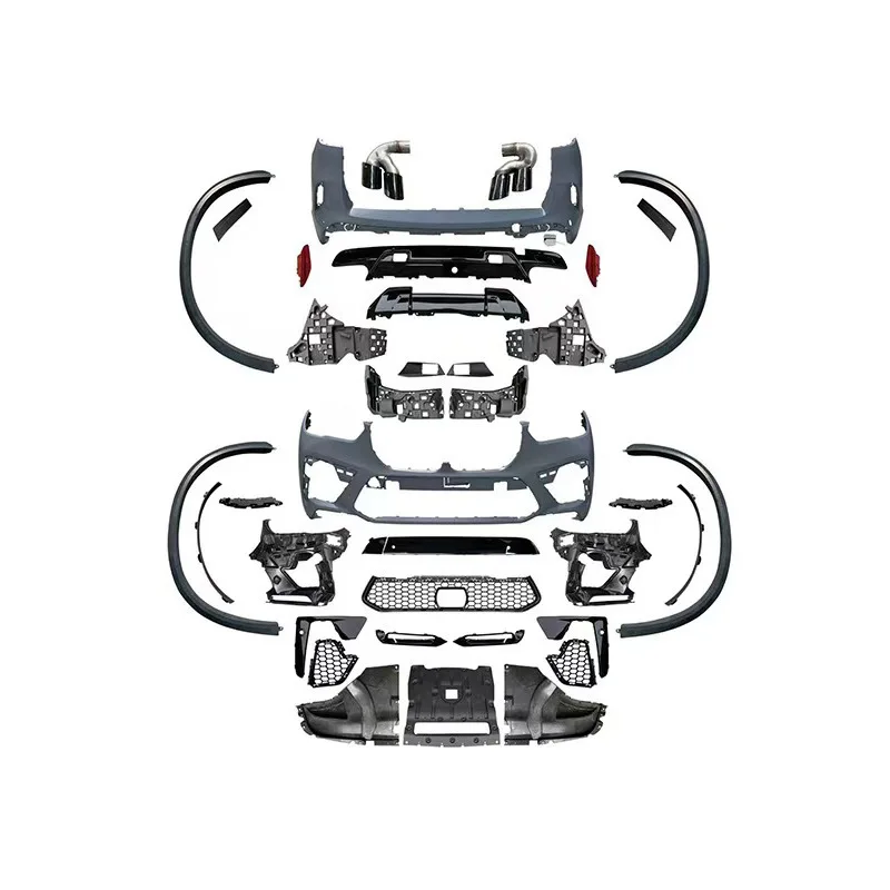 Подходит для BMW X5 G05, модификация, обновленный комплект кузова F95 X5M, передние и задние бамперы, колесные арки, противотуманные фары, задние трубы
Подходит для BMW X5 G05, модификация, обновленный комплект кузова F95 X5M, передние и задние бамперы, колесные арки, противотуманные фары, задние трубы