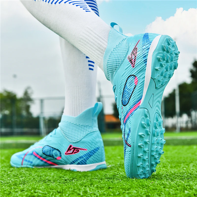 Indoor Professional Sports Football Shoes Outdoor Futsal Football Cleats Professional Men's Football Shoes High Top Breathable
Indoor Professional Sports Football Shoes Outdoor Futsal Football Cleats Professional Men's Football Shoes High Top Breathable