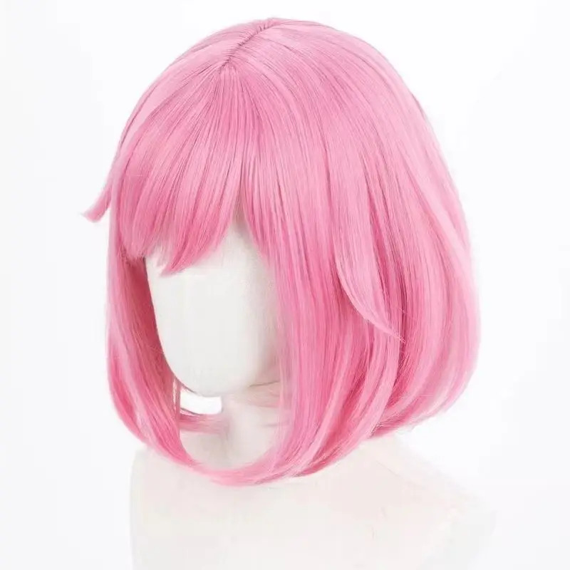 Anime Otori Emu Cosplay Wig Pink Short Hair with Scalp Top Heat Resistant Synthetic Fiber Wig With Rose Net Halloween Cos Wig
Anime Otori Emu Cosplay Wig Pink Short Hair with Scalp Top Heat Resistant Synthetic Fiber Wig With Rose Net Halloween Cos Wig