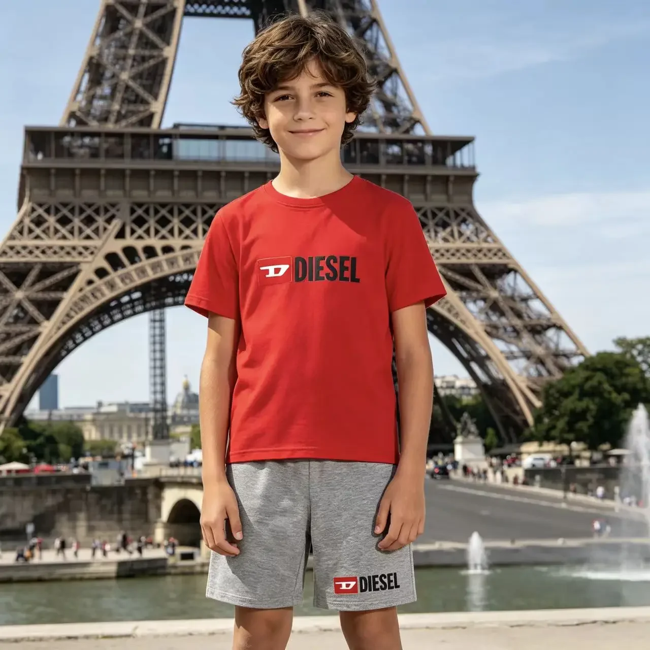 Kids Trendy Simple Letter Print Summer Fashion Breathable Tees+Shorts 2pcs Sportsuits 4-13 Years Boys Girls Outfits Clothes Sets
Kids Trendy Simple Letter Print Summer Fashion Breathable Tees+Shorts 2pcs Sportsuits 4-13 Years Boys Girls Outfits Clothes Sets