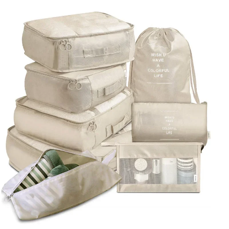 Home Furniture 8Pcs Folding Travel Organizer Storage Bags Wardrobe Cube Suitcase Packing Set Storages Luggage Clothes Shoe Box
Home Furniture 8Pcs Folding Travel Organizer Storage Bags Wardrobe Cube Suitcase Packing Set Storages Luggage Clothes Shoe Box