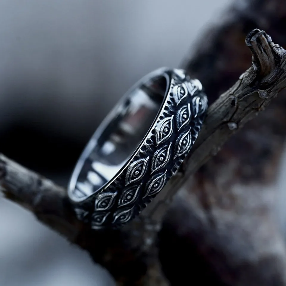 New Arrival Vintage Eye of Horus Ring Punk 316L Stainless Steel Simple Rings for Men Women Personalized Jewelry Gifts Wholesale
New Arrival Vintage Eye of Horus Ring Punk 316L Stainless Steel Simple Rings for Men Women Personalized Jewelry Gifts Wholesale