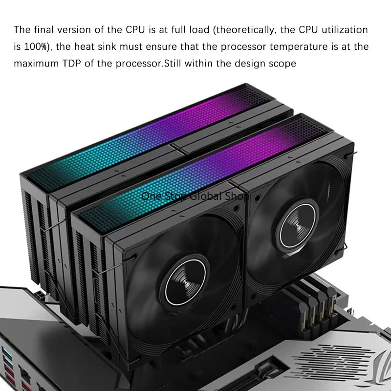15K Dual Tower 10CM4 Fan Does Not Block Memory 6 Heat Pipe PWM Air Cooling Heat Dissipation CPU Radiator
15K Dual Tower 10CM4 Fan Does Not Block Memory 6 Heat Pipe PWM Air Cooling Heat Dissipation CPU Radiator