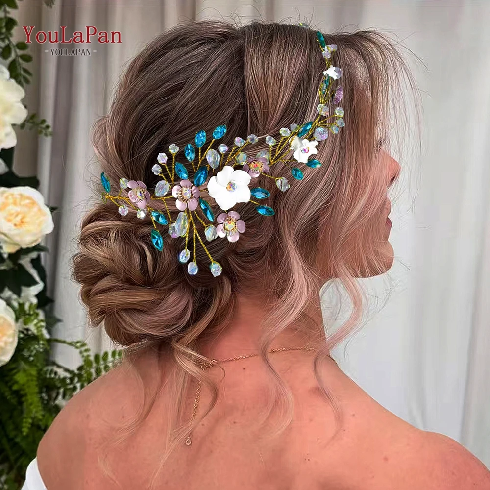 YouLaPan Shining Wedding Rhinestone Headband Bride Flower Headwear Elegant Women Headpiece Banquet Party Crystal Headpiece HP862
YouLaPan Shining Wedding Rhinestone Headband Bride Flower Headwear Elegant Women Headpiece Banquet Party Crystal Headpiece HP862
