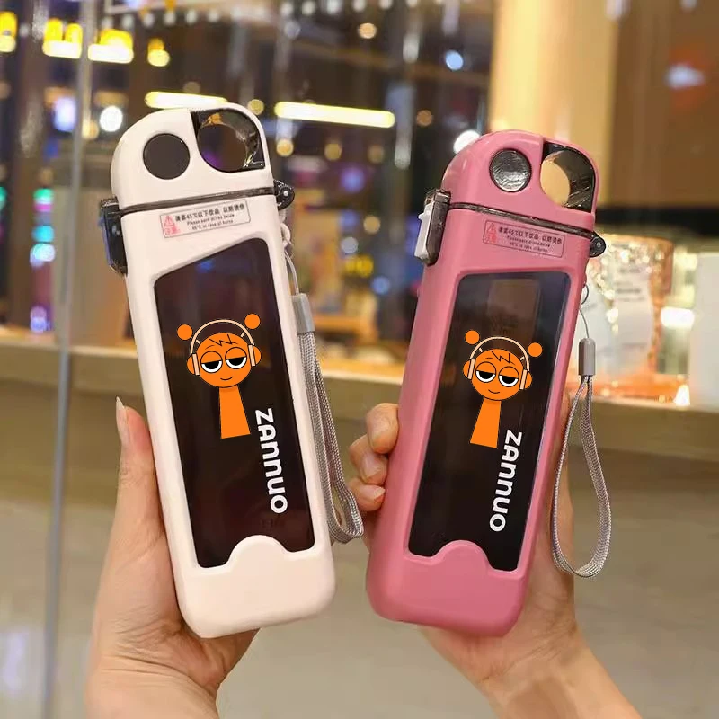 Спортивная бутылка для воды Kawaii Sprunki с маркером, герметичная чашка, мультяшная портативная бутылка для воды для занятий спортом на открытом воздухе, фитнеса, без BPA
Спортивная бутылка для воды Kawaii Sprunki с маркером, герметичная чашка, мультяшная портативная бутылка для воды для занятий спортом на открытом воздухе, фитнеса, без BPA