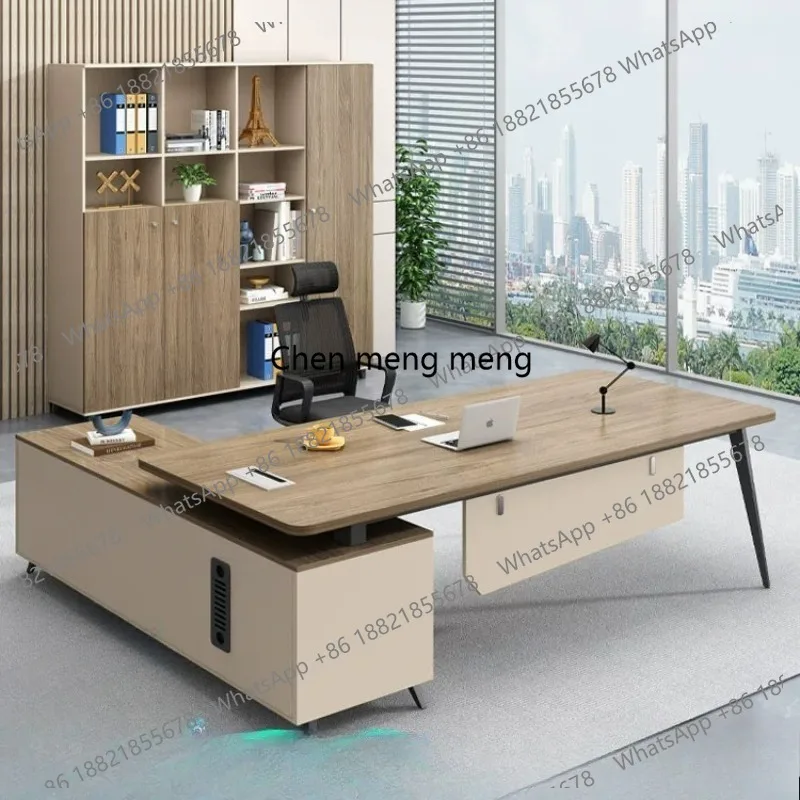 Office Desk and Chair Combination Supervisor Desk Business Manager Boss Desk Leader Office Simple and Modern
Office Desk and Chair Combination Supervisor Desk Business Manager Boss Desk Leader Office Simple and Modern