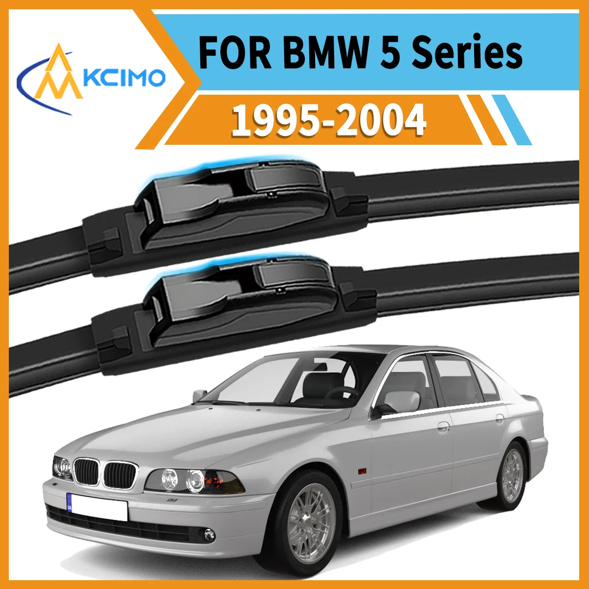 Drive Confidently 2PCS Premium Wiper Blades for BMW 5 Series E39 1995-2004 All-Season Clarity Strong Frame Smooth Wipe
Drive Confidently 2PCS Premium Wiper Blades for BMW 5 Series E39 1995-2004 All-Season Clarity Strong Frame Smooth Wipe