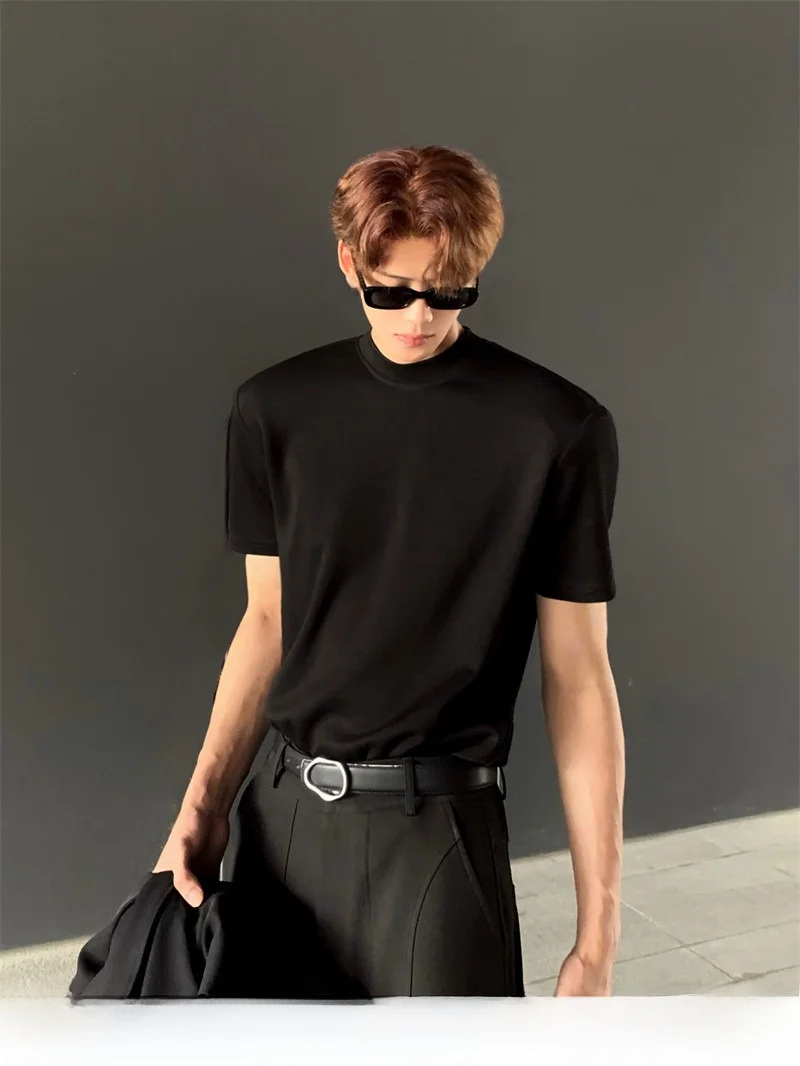 Ace Basic Color Slim Fit Men's T-shirt Inner Wear Cleanfit High Match Base Shirt Top for Various Occasions And Sports
Ace Basic Color Slim Fit Men's T-shirt Inner Wear Cleanfit High Match Base Shirt Top for Various Occasions And Sports
