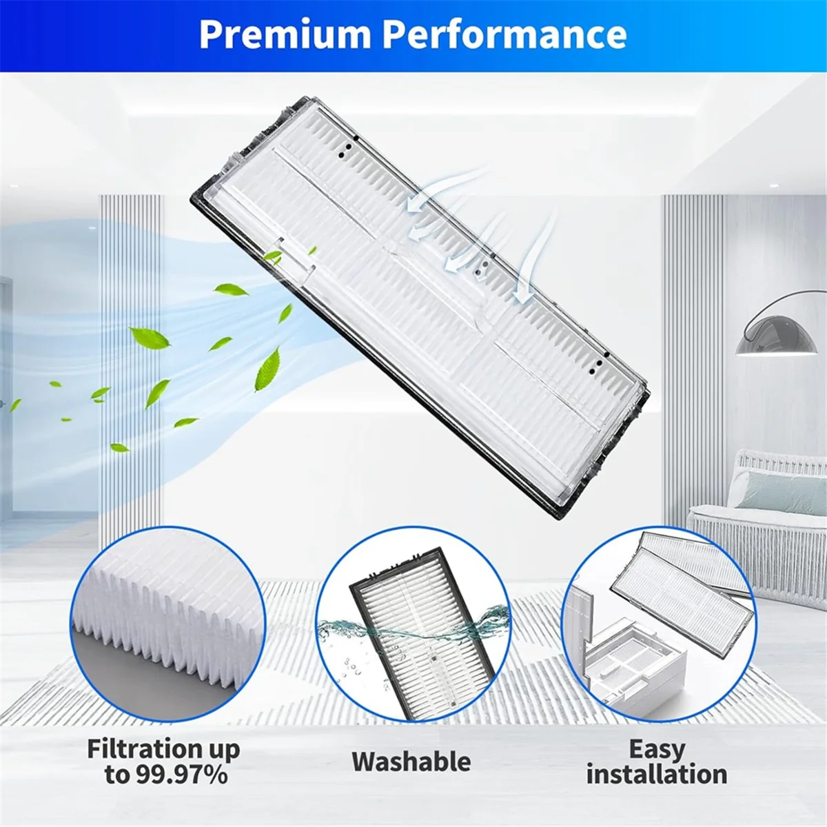 Replacement Parts for S7 MaxV Ultra / S7 Pro Ultra Vacuum Cleaner, Accessories Kit Inclue Roller Brush Filter
Replacement Parts for S7 MaxV Ultra / S7 Pro Ultra Vacuum Cleaner, Accessories Kit Inclue Roller Brush Filter