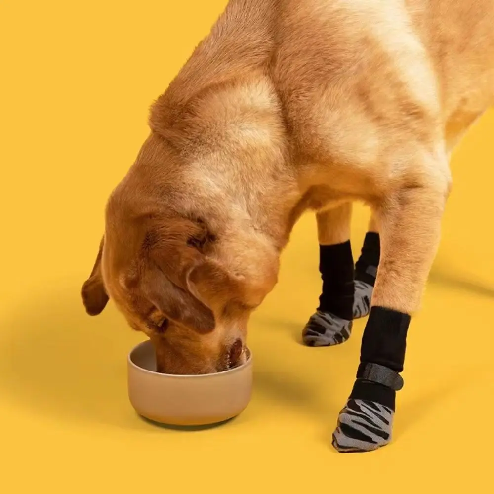 4pcs/set Cotton Dog Socks Anti Slip With Straps Pet Paw Protector Adjustable Breathable Dog Floor Socks Rain Snow Boots
4pcs/set Cotton Dog Socks Anti Slip With Straps Pet Paw Protector Adjustable Breathable Dog Floor Socks Rain Snow Boots