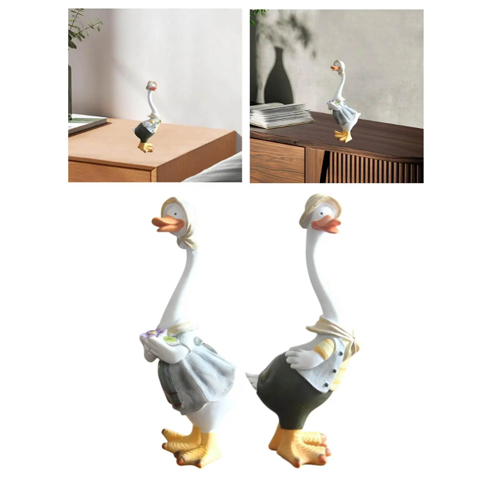 Farm Duck Statue Housewarming Gift Home Decor Simulation Creative Lawn Ornament for Cafe Yard Balcony Indoor Outdoor Patio
Farm Duck Statue Housewarming Gift Home Decor Simulation Creative Lawn Ornament for Cafe Yard Balcony Indoor Outdoor Patio