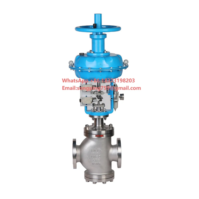 2 Inch Pneumatic Actuator Ss304/316 Three-way Double-seat Diaphragm Control Valve Handwheel Pressure Regulation OEM
2 Inch Pneumatic Actuator Ss304/316 Three-way Double-seat Diaphragm Control Valve Handwheel Pressure Regulation OEM