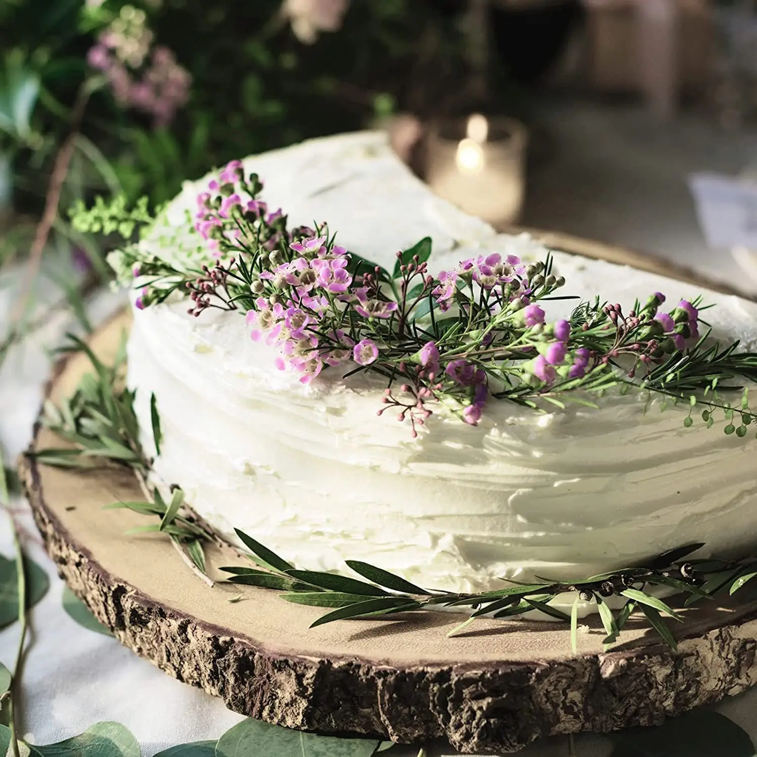 BAAX 3 Pcs 10-12 Inch Large Wood Slices for Centerpieces, Wood Rounds for Wedding Centerpiece, DIY Projects, Painting, Etc
BAAX 3 Pcs 10-12 Inch Large Wood Slices for Centerpieces, Wood Rounds for Wedding Centerpiece, DIY Projects, Painting, Etc