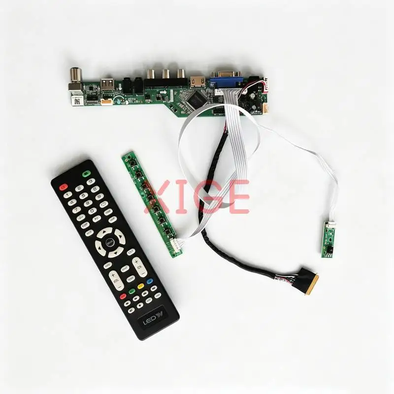 Controller Board Fit CLAA173UA01A N173FGE LP173WD1 B173RW01 Laptop Display LVDS-40 Pin 1600*900 USB+AV+VGA+HDMI 1600x900 Kit DIY
Controller Board Fit CLAA173UA01A N173FGE LP173WD1 B173RW01 Laptop Display LVDS-40 Pin 1600*900 USB+AV+VGA+HDMI 1600x900 Kit DIY