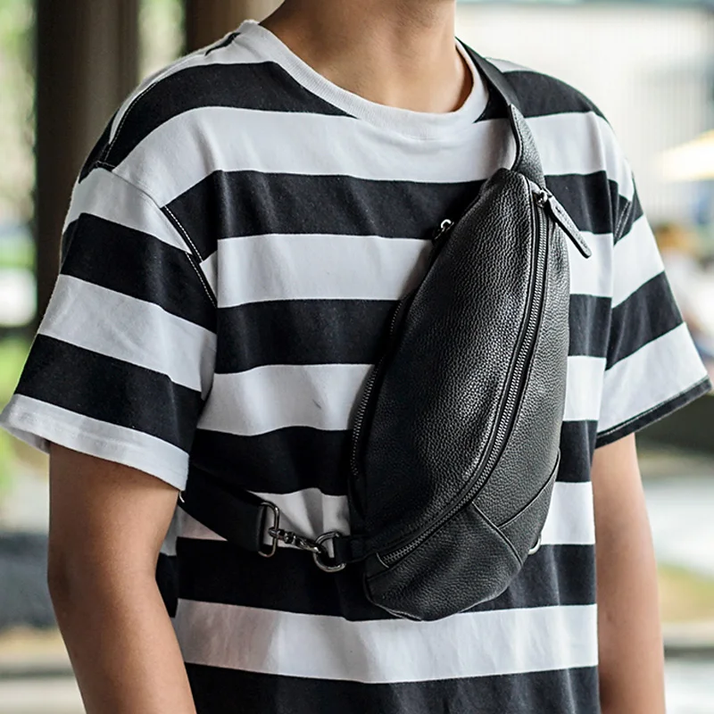 AETOO Leather goods cowhide chest bag men's leather casual messenger bag shoulder bag soft leather mini youth shoulder bag back
AETOO Leather goods cowhide chest bag men's leather casual messenger bag shoulder bag soft leather mini youth shoulder bag back