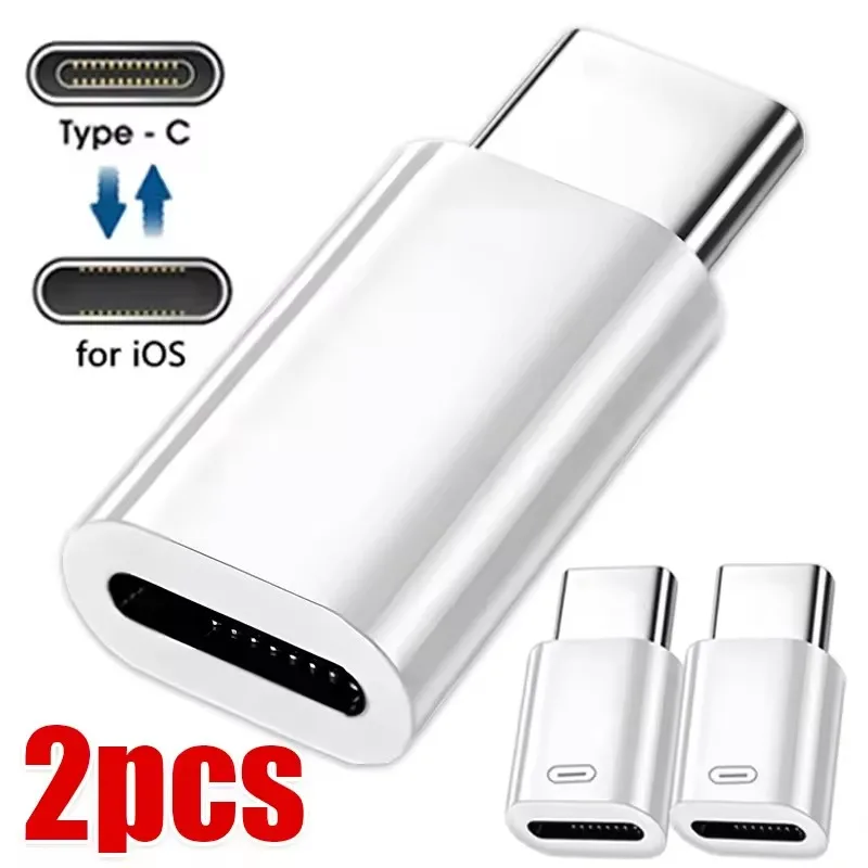 3-1Pcs IOS Female To Type C C Male Adapter PD27W Fast Charging High-speed Data Transfer Converters for IPhone 15 Pro Max Plus
3-1Pcs IOS Female To Type C C Male Adapter PD27W Fast Charging High-speed Data Transfer Converters for IPhone 15 Pro Max Plus