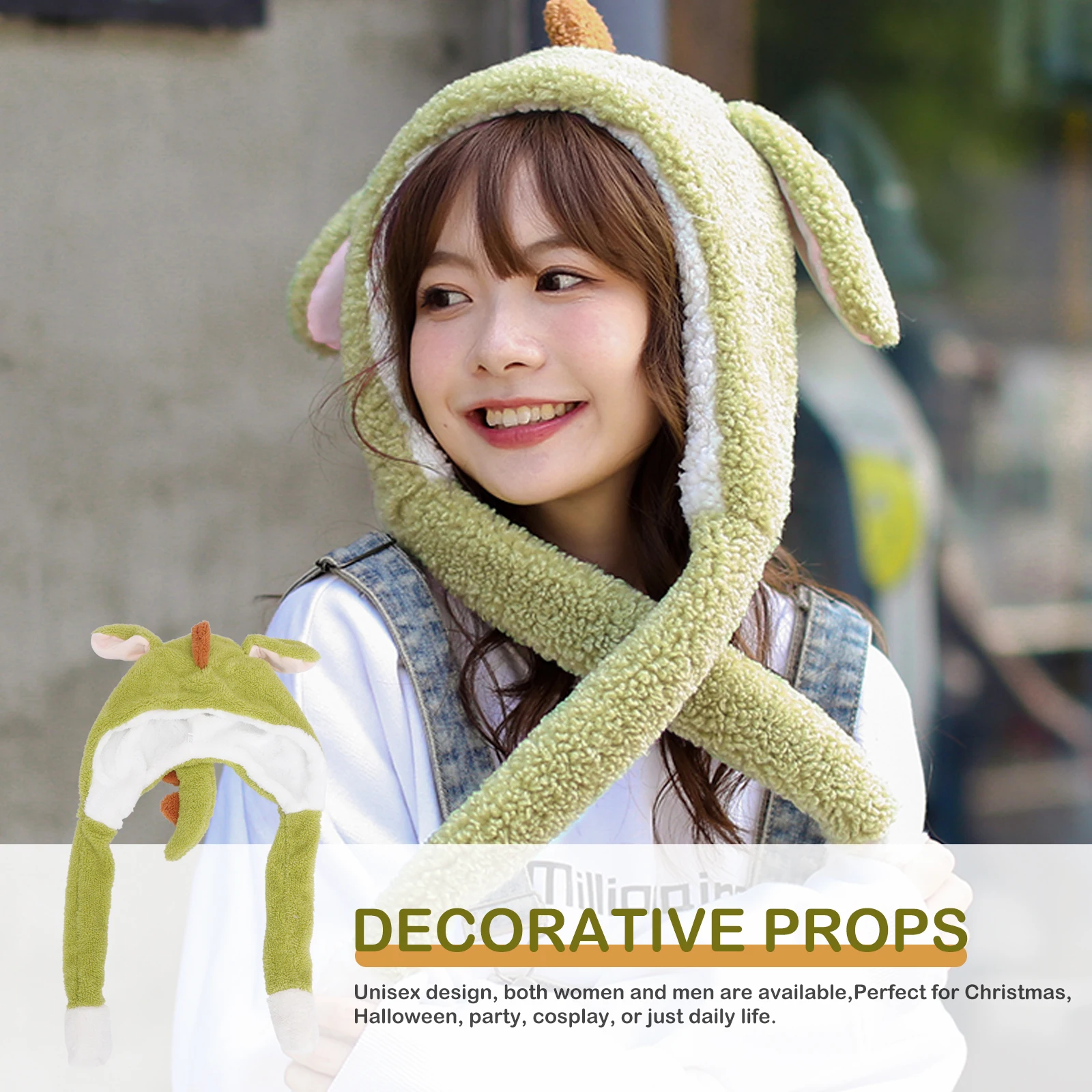 Dinosaur Hat Cap Warm Unisex Shaped Photo Prop Funny Costume Creative Photo Prop Accessory Christmas Party Gift
Dinosaur Hat Cap Warm Unisex Shaped Photo Prop Funny Costume Creative Photo Prop Accessory Christmas Party Gift