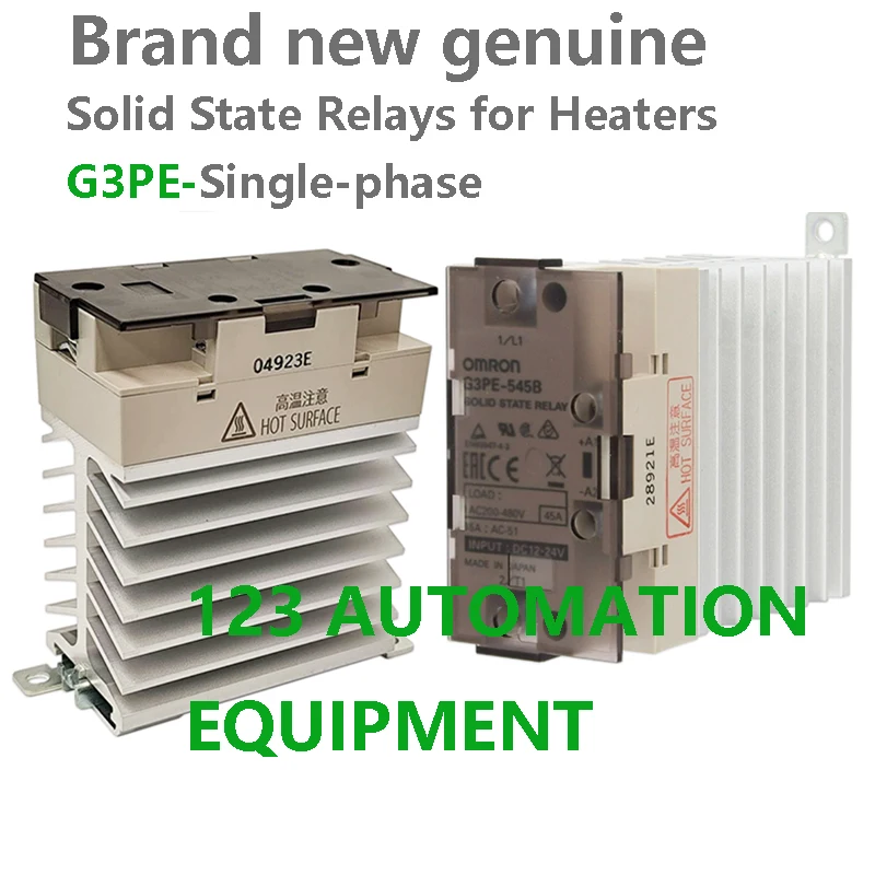 Authentic New Omron G3PE-235B 535B 245B 545B Solid State Relays for Heaters
Authentic New Omron G3PE-235B 535B 245B 545B Solid State Relays for Heaters