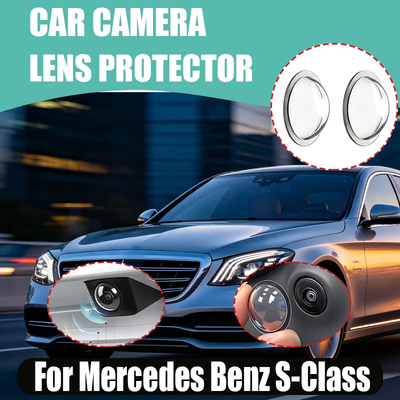 For Mercedes Benz S-ClassCar Camera Lens Protective Cover 360 ° HD Reverse Lens Guard Camera Protector Waterproof Dustproof 2PCS
For Mercedes Benz S-ClassCar Camera Lens Protective Cover 360 ° HD Reverse Lens Guard Camera Protector Waterproof Dustproof 2PCS