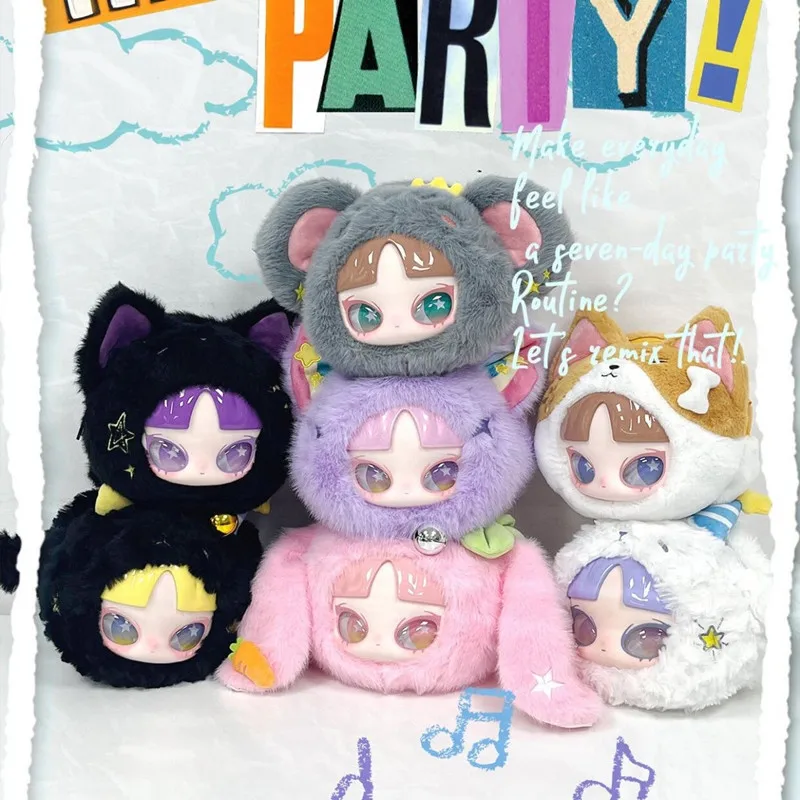 Genuine Hot Inn Sound Seven-Day Party Series Surprise Blind Box Cute Doll Decorations Backpack Pendant Mysterious Gift Box Gift
Genuine Hot Inn Sound Seven-Day Party Series Surprise Blind Box Cute Doll Decorations Backpack Pendant Mysterious Gift Box Gift