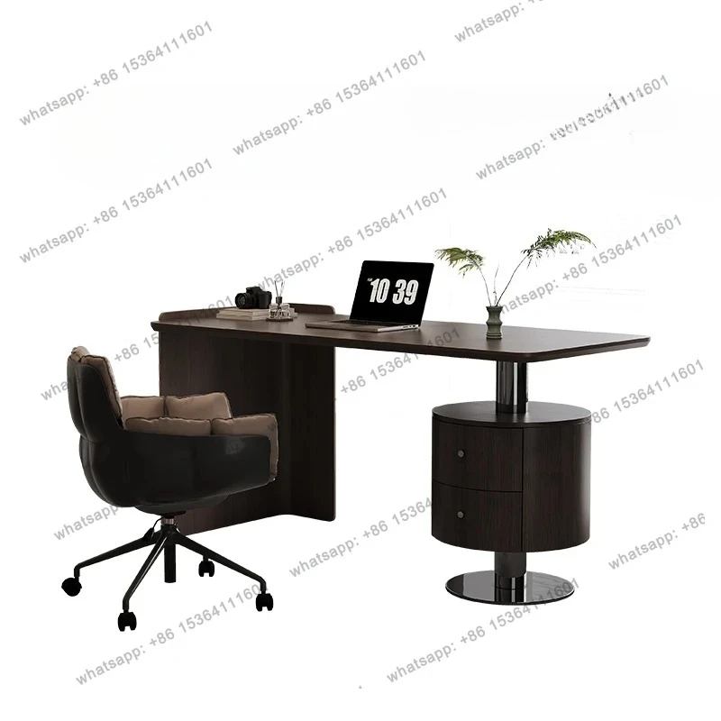 Italian light luxury modern high-end solid wood desk home living room study office study computer desk
Italian light luxury modern high-end solid wood desk home living room study office study computer desk