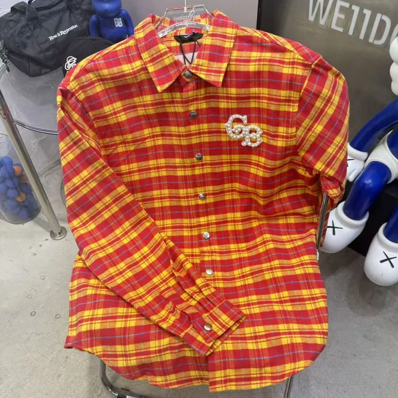 Korean Streetwear Brand GOODBRAND Shirt Atmospheric Fashion Checked Casual High Quality Long-sleeved Good Shirt
Korean Streetwear Brand GOODBRAND Shirt Atmospheric Fashion Checked Casual High Quality Long-sleeved Good Shirt