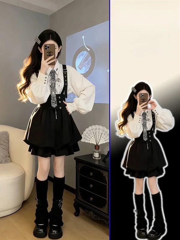 plus Size Women's irt And Skirt Set Lantern Sve Inner Wear ort Length Loose Fit French Sle High Waist Casual Wear
plus Size Women's irt And Skirt Set Lantern Sve Inner Wear ort Length Loose Fit French Sle High Waist Casual Wear