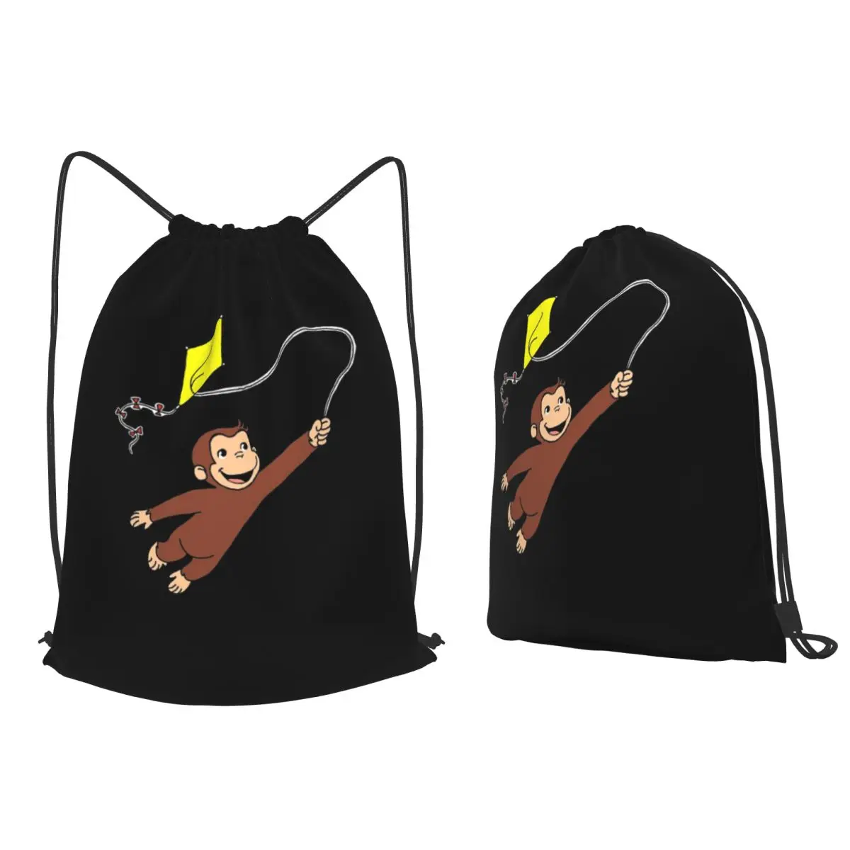 Curious George - Flying Kite Backpacks Portable Drawstring Bags Sports Bag Book Bags for Travel Students
Curious George - Flying Kite Backpacks Portable Drawstring Bags Sports Bag Book Bags for Travel Students